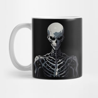 Anime Skeleton - Spooky Halloween Horror Goth Mug